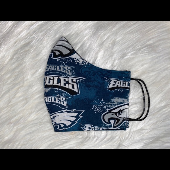 Face Mask w Filter Pocket Phila Eagles Tie Dye!! - Picture 1 of 3